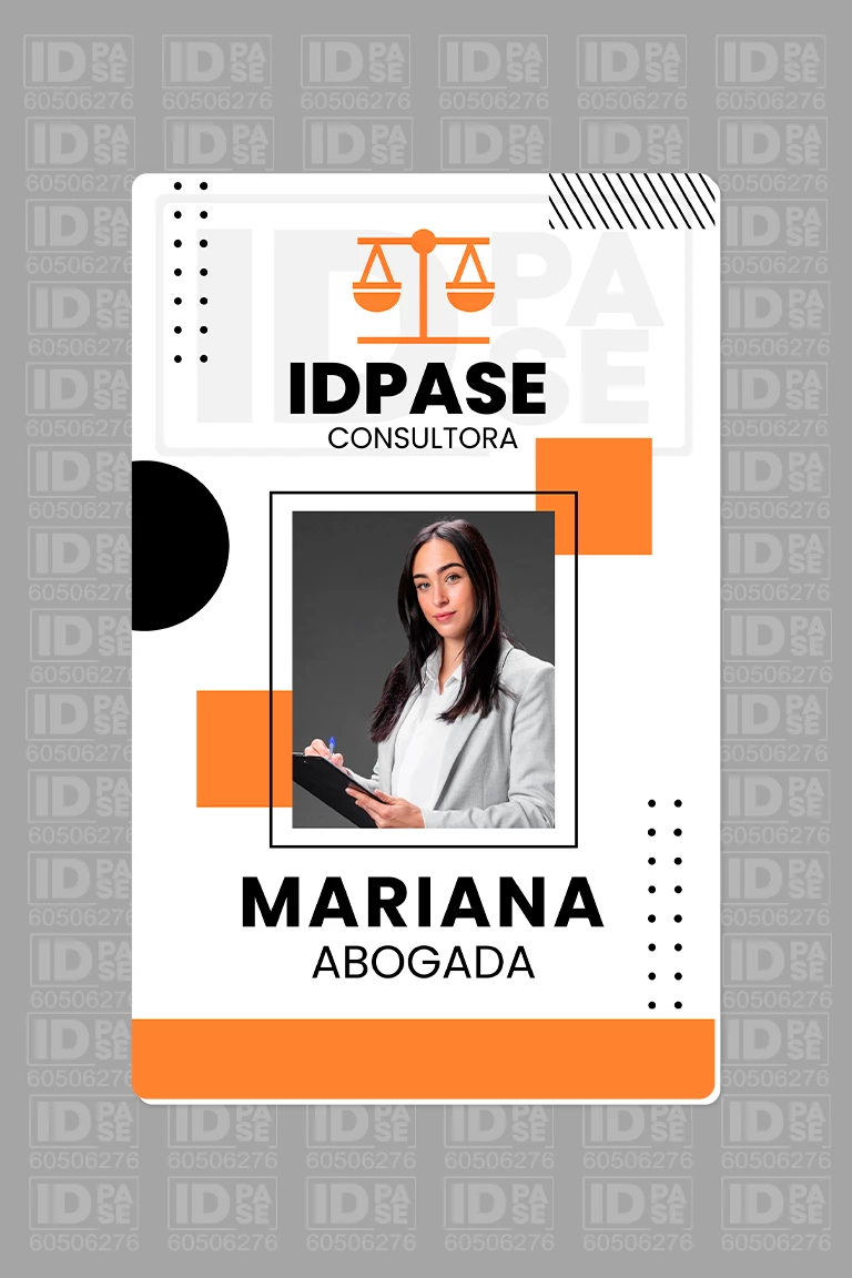 Credenciales PVC para Abogados y Estudios Jurídicos